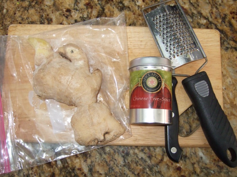 Ginger and Chinese Five Spice